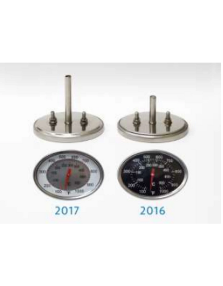 Fire Magic AOG Analog Hood Thermometer Lid & Stainless Steel Bezel