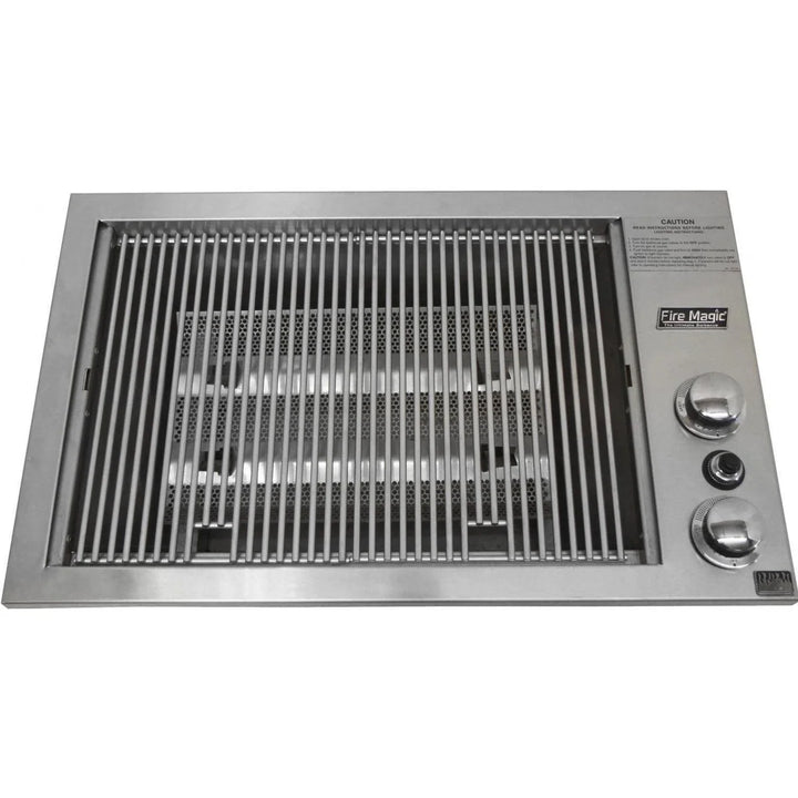 Fire Magic Legacy Deluxe Gourmet 24-Inch Built-In Propane Gas Countertop Grill 3C-S1S1P-A