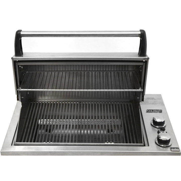 Fire Magic Legacy Deluxe Gourmet 24-Inch Built-In Propane Gas Countertop Grill 3C-S1S1P-A