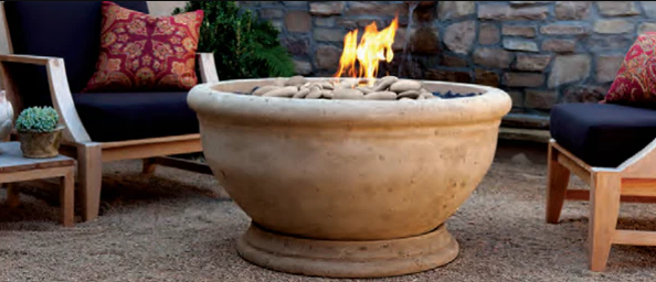 LOC Outdoor Marbella 38" Fire Bowl