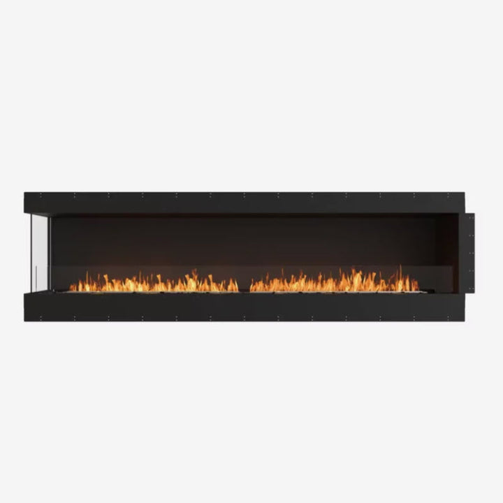EcoSmart Fire Flex 104LC Left Corner Indoor/Outdoor Fireplace Insert - Ethanol Fuel
