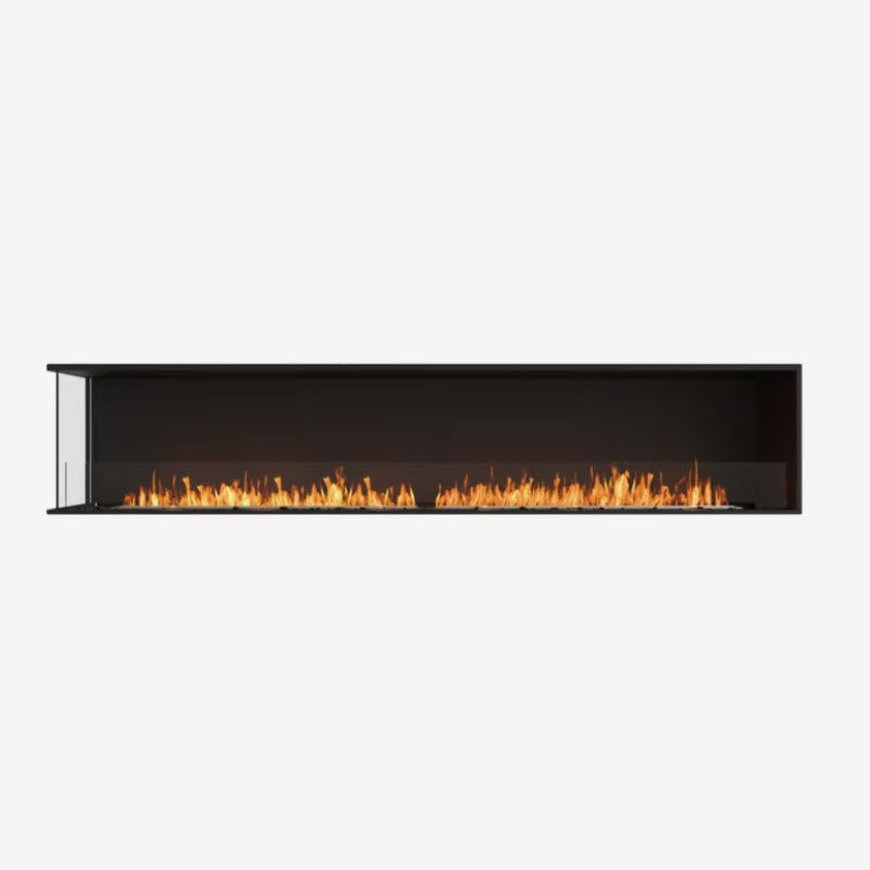 EcoSmart Fire Flex 104LC Left Corner Indoor/Outdoor Fireplace Insert - Ethanol Fuel