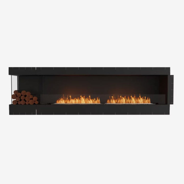 EcoSmart Fire Flex 104LC Left Corner Indoor/Outdoor Fireplace Insert - Ethanol Fuel