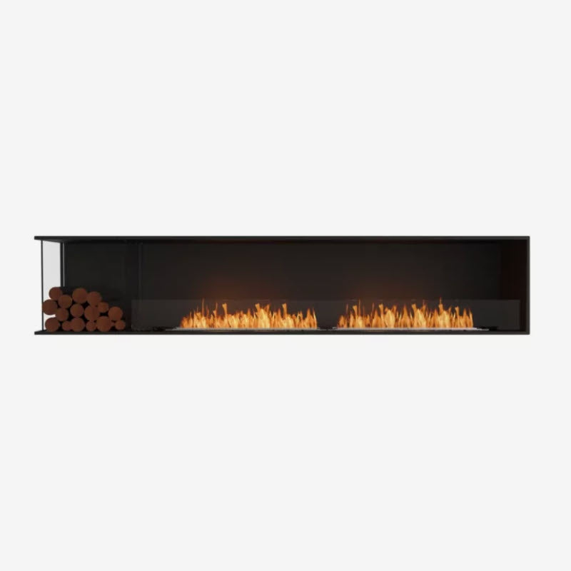 EcoSmart Fire Flex 104LC Left Corner Indoor/Outdoor Fireplace Insert - Ethanol Fuel