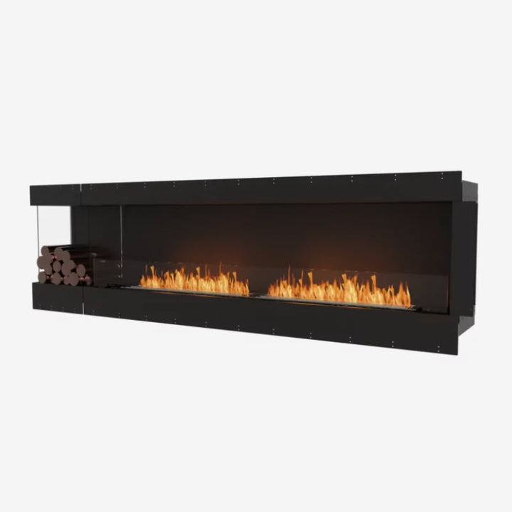 EcoSmart Fire Flex 104LC Left Corner Indoor/Outdoor Fireplace Insert - Ethanol Fuel