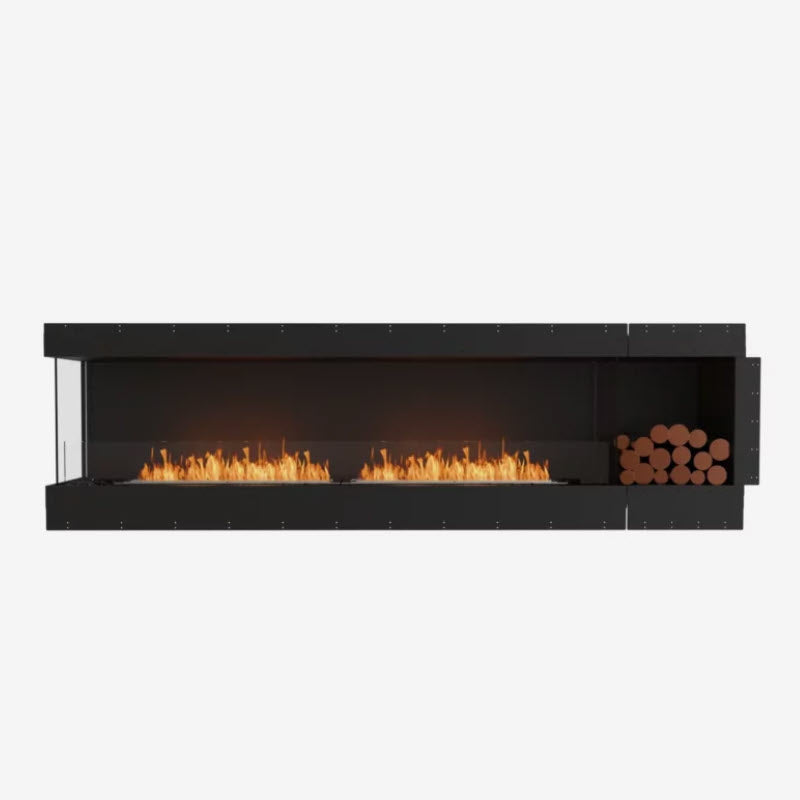 EcoSmart Fire Flex 104LC Left Corner Indoor/Outdoor Fireplace Insert - Ethanol Fuel