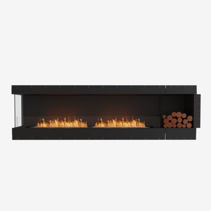 EcoSmart Fire Flex 104LC Left Corner Indoor/Outdoor Fireplace Insert - Ethanol Fuel