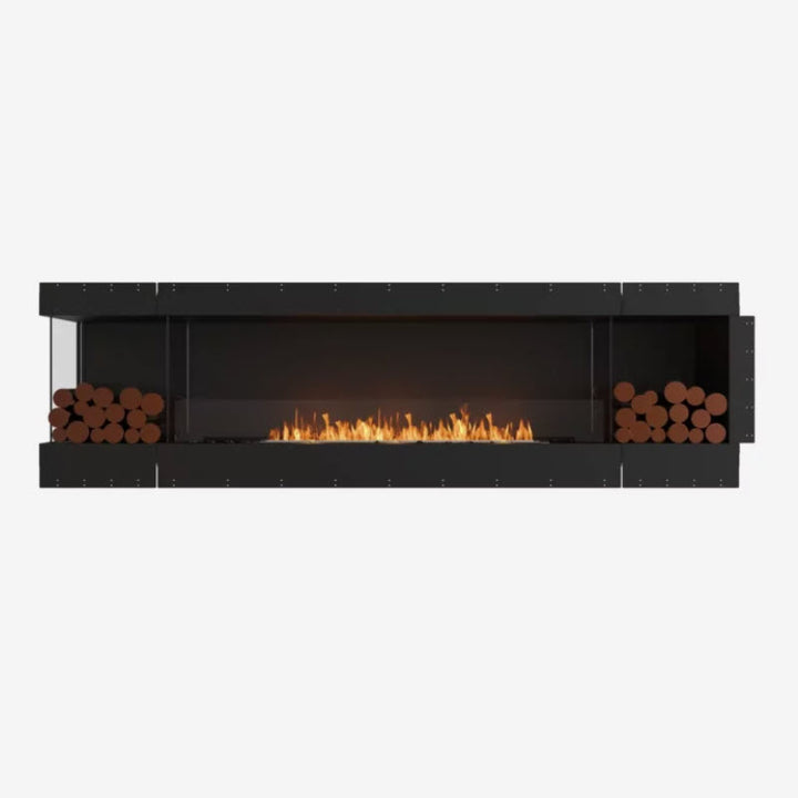 EcoSmart Fire Flex 104LC Left Corner Indoor/Outdoor Fireplace Insert - Ethanol Fuel