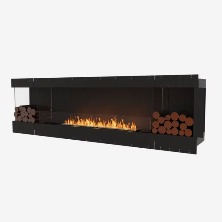 EcoSmart Fire Flex 104LC Left Corner Indoor/Outdoor Fireplace Insert - Ethanol Fuel
