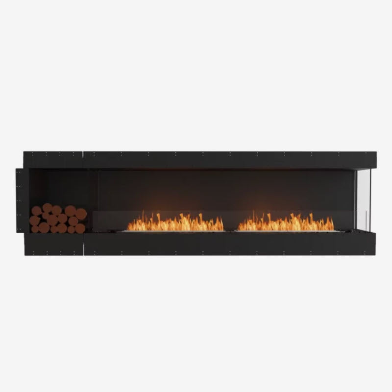 EcoSmart Fire Flex 104RC Right Corner Indoor/Outdoor Fireplace Insert - Ethanol Fuel