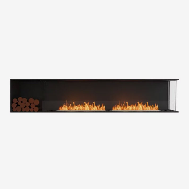 EcoSmart Fire Flex 104RC Right Corner Indoor/Outdoor Fireplace Insert - Ethanol Fuel