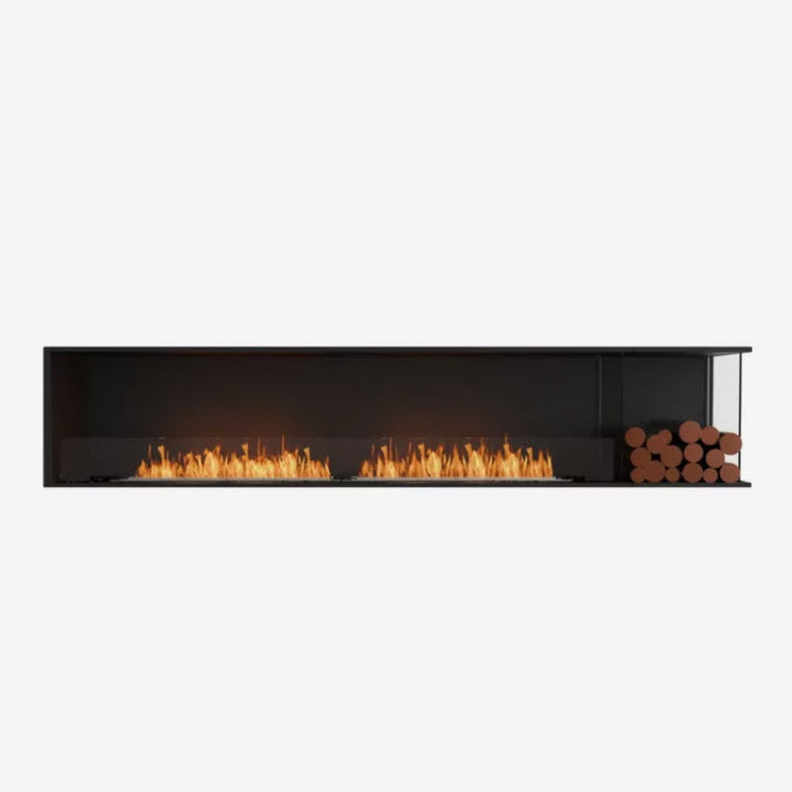 EcoSmart Fire Flex 104RC Right Corner Indoor/Outdoor Fireplace Insert - Ethanol Fuel