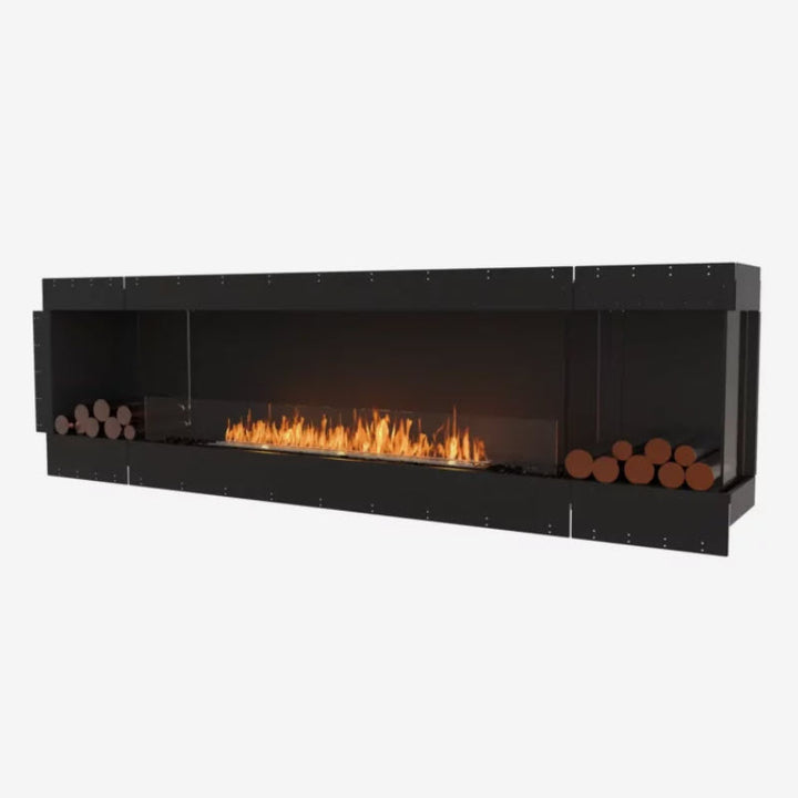 EcoSmart Fire Flex 104RC Right Corner Indoor/Outdoor Fireplace Insert - Ethanol Fuel