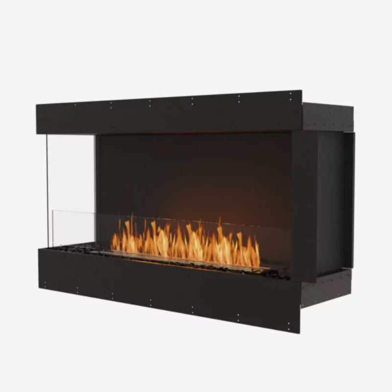 EcoSmart Fire Flex 50LC Left Corner Indoor/Outdoor Fireplace Insert - Ethanol Fuel