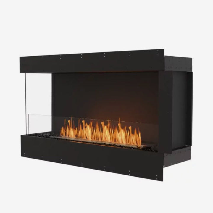 EcoSmart Fire Flex 50LC Left Corner Indoor/Outdoor Fireplace Insert - Ethanol Fuel