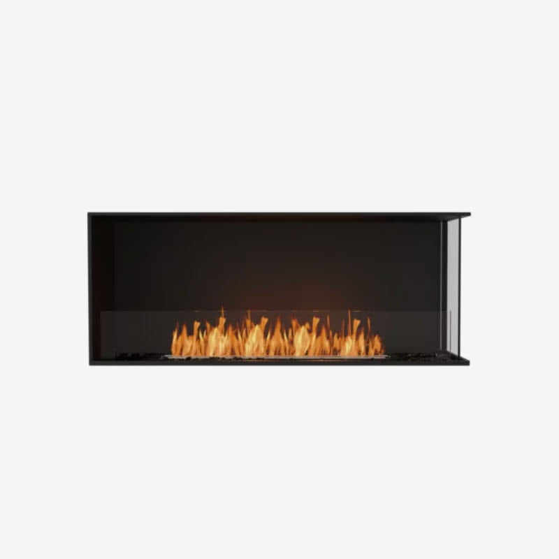 EcoSmart Fire Flex 50RC Right Corner Indoor/Outdoor Fireplace Insert - Ethanol Fuel