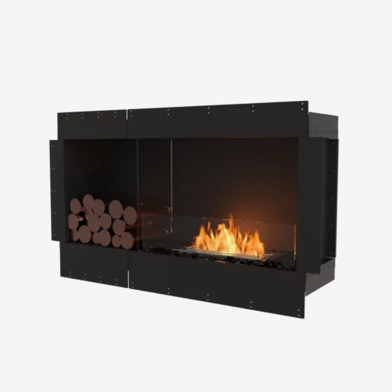 EcoSmart Fire Flex 50SS Single Sided Indoor/Outdoor Fireplace Insert - Ethanol Fuel