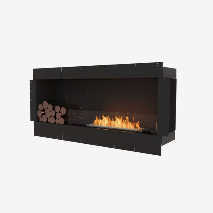 EcoSmart Fire Flex 60SS Single Sided Indoor/Outdoor Fireplace Insert - Ethanol Fuel