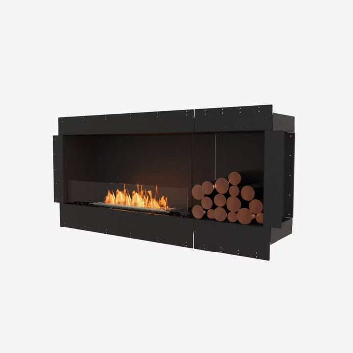 EcoSmart Fire Flex 60SS Single Sided Indoor/Outdoor Fireplace Insert - Ethanol Fuel