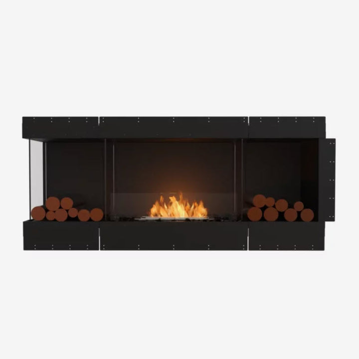 EcoSmart Fire Flex 68LC Left Corner Indoor/Outdoor Fireplace Insert - Ethanol Fuel