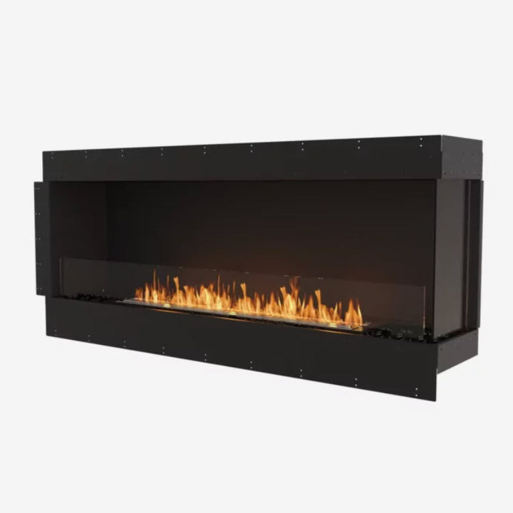 EcoSmart Fire Flex 68RC Right Corner Indoor/Outdoor Fireplace Insert - Ethanol Fuel