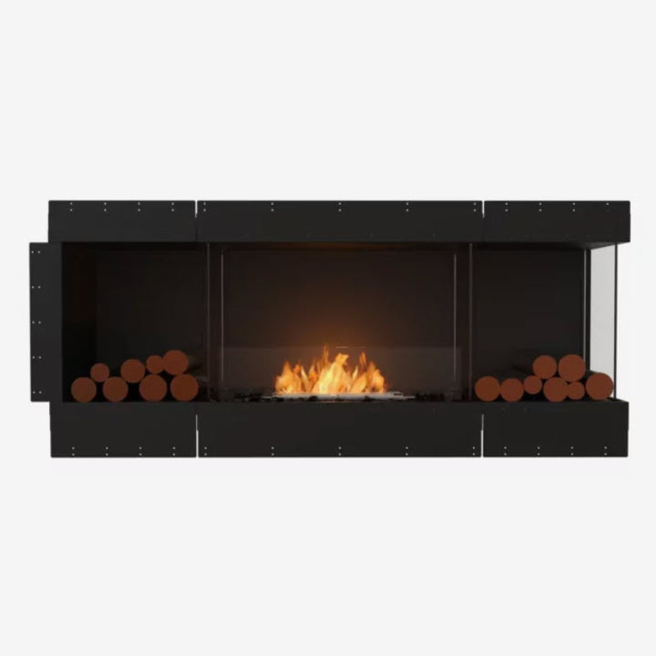 EcoSmart Fire Flex 68RC Right Corner Indoor/Outdoor Fireplace Insert - Ethanol Fuel