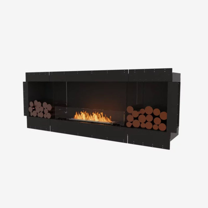 EcoSmart Fire Flex 78SS Single Sided Indoor/Outdoor Fireplace Insert - Ethanol Fuel