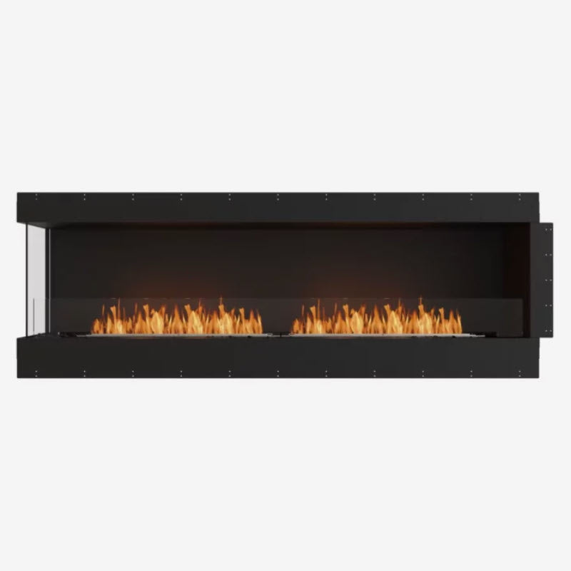 EcoSmart Fire Flex 86LC Left Corner Indoor/Outdoor Fireplace Insert - Ethanol Fuel