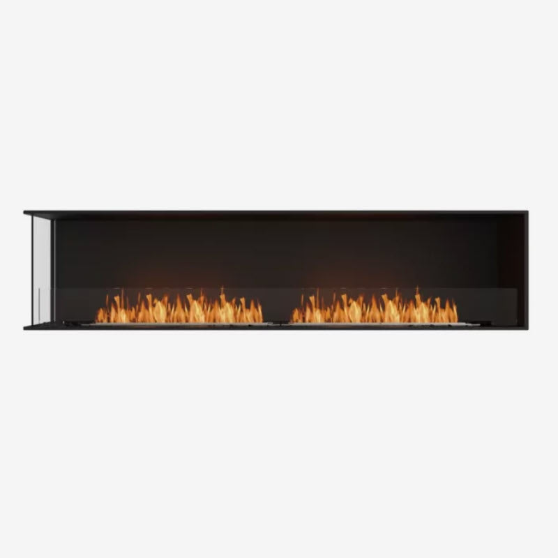 EcoSmart Fire Flex 86LC Left Corner Indoor/Outdoor Fireplace Insert - Ethanol Fuel