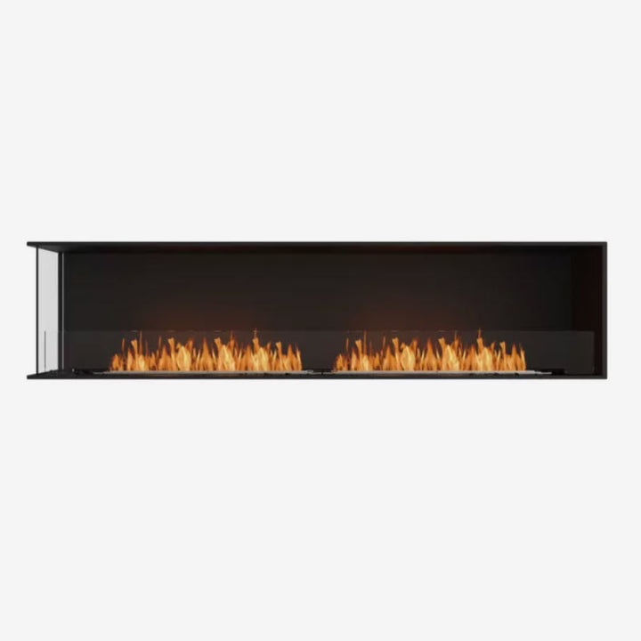 EcoSmart Fire Flex 86LC Left Corner Indoor/Outdoor Fireplace Insert - Ethanol Fuel