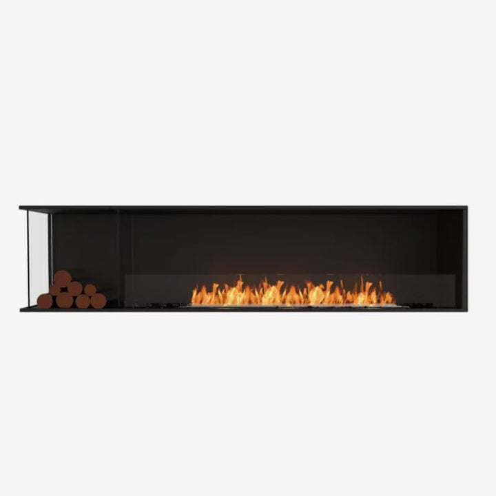 EcoSmart Fire Flex 86LC Left Corner Indoor/Outdoor Fireplace Insert - Ethanol Fuel