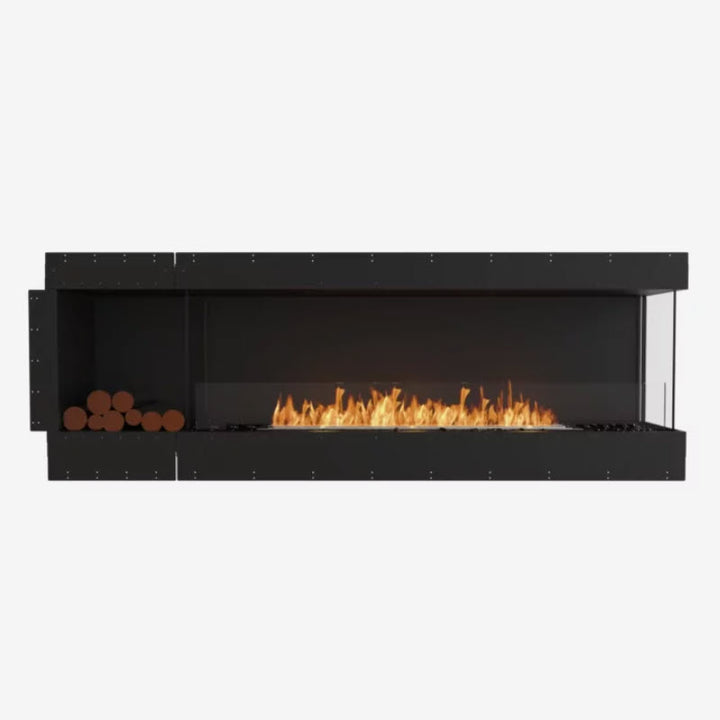 EcoSmart Fire Flex 86RC Right Corner Indoor/Outdoor Fireplace Insert - Ethanol Fuel