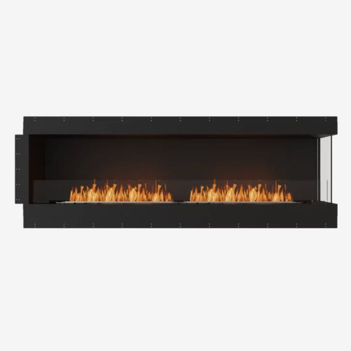 EcoSmart Fire Flex 86RC Right Corner Indoor/Outdoor Fireplace Insert - Ethanol Fuel