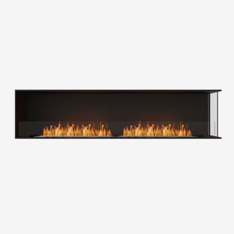 EcoSmart Fire Flex 86RC Right Corner Indoor/Outdoor Fireplace Insert - Ethanol Fuel