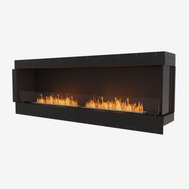 EcoSmart Fire Flex 86RC Right Corner Indoor/Outdoor Fireplace Insert - Ethanol Fuel