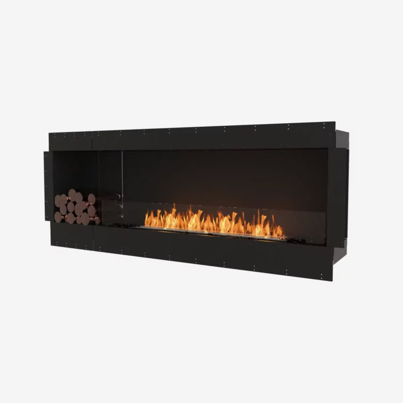 EcoSmart Fire Flex 86SS Single Sided Indoor/Outdoor Fireplace Insert - Ethanol Fuel