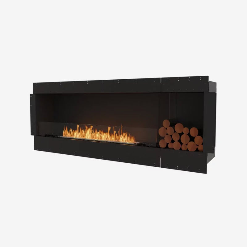 EcoSmart Fire Flex 86SS Single Sided Indoor/Outdoor Fireplace Insert - Ethanol Fuel