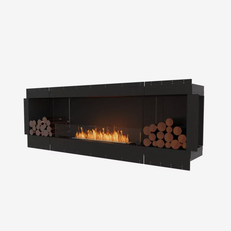 EcoSmart Fire Flex 86SS Single Sided Indoor/Outdoor Fireplace Insert - Ethanol Fuel