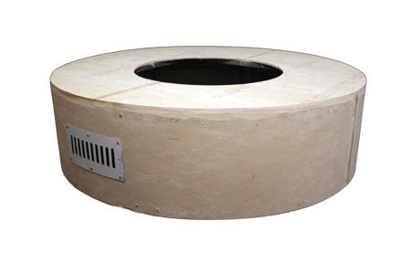 HPC 45" Round Ready-to-Finish Outdoor Gas Fire Pits –  Match Lit (Natural Gas or Propane)