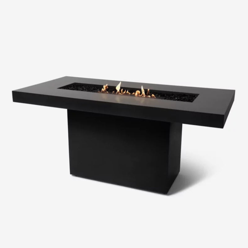 EcoSmart Fire Gin 90 Bar Fire Pit Table - Ethanol Fuel