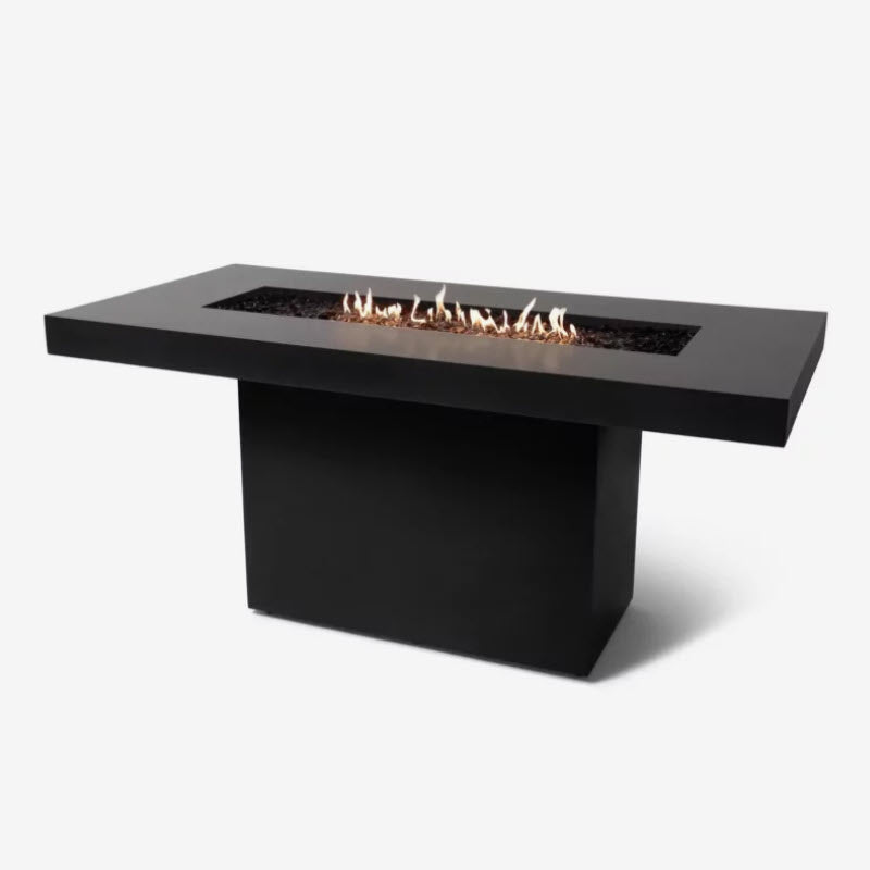 EcoSmart Fire Gin 90 Bar Fire Table - Outdoor Propane/Natural Gas Model