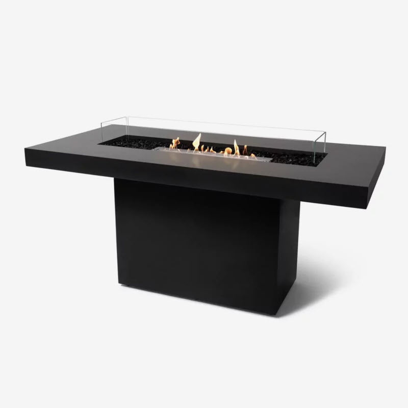 EcoSmart Fire Gin 90 Bar Fire Pit Table - Ethanol Fuel