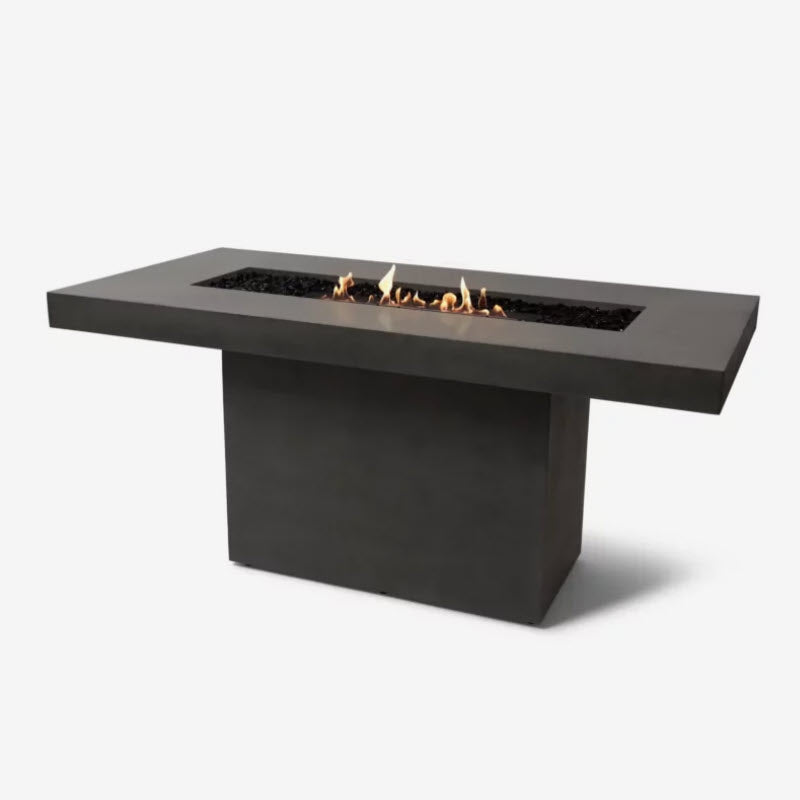 EcoSmart Fire Gin 90 Bar Fire Pit Table - Ethanol Fuel