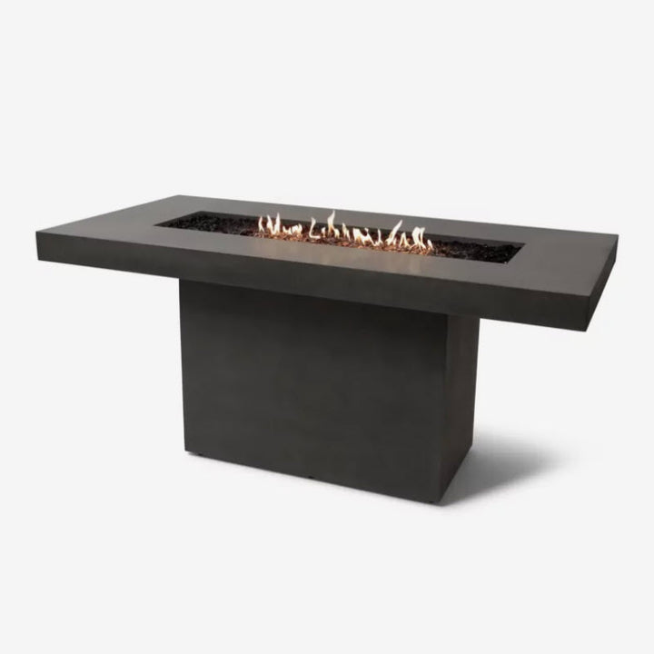 EcoSmart Fire Gin 90 Bar Fire Table - Outdoor Propane/Natural Gas Model