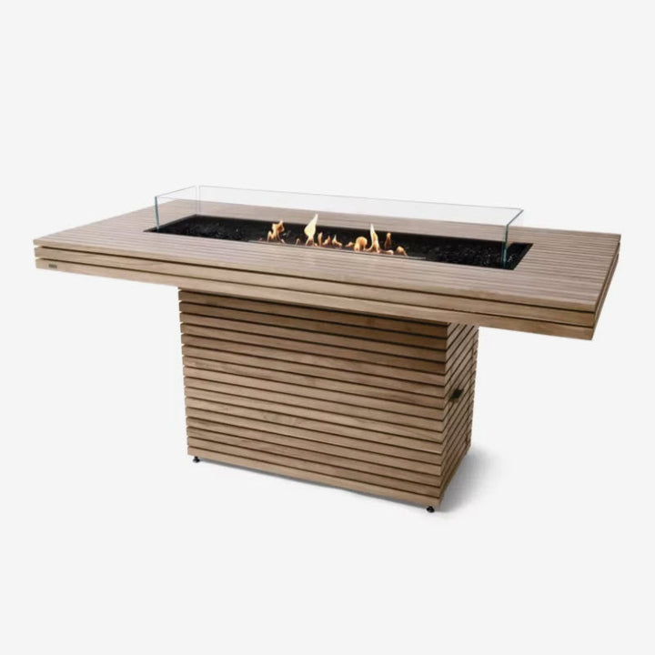 EcoSmart Fire Gin 90 Bar Fire Pit Table - Ethanol Fuel