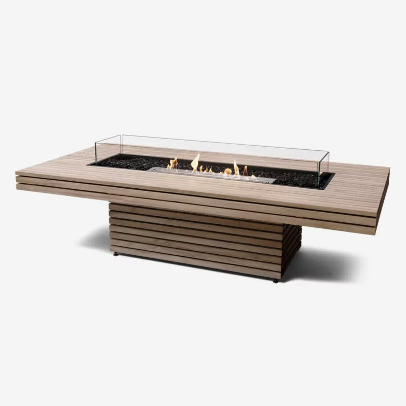 EcoSmart Fire Gin 90 Chat Fire Pit Table - Ethanol Fuel