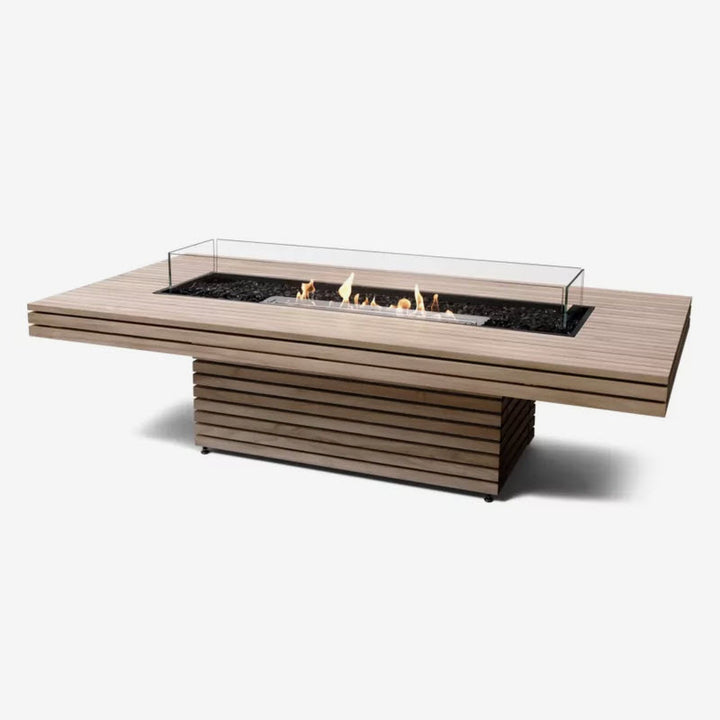 EcoSmart Fire Gin 90 Chat Fire Pit Table - Ethanol Fuel