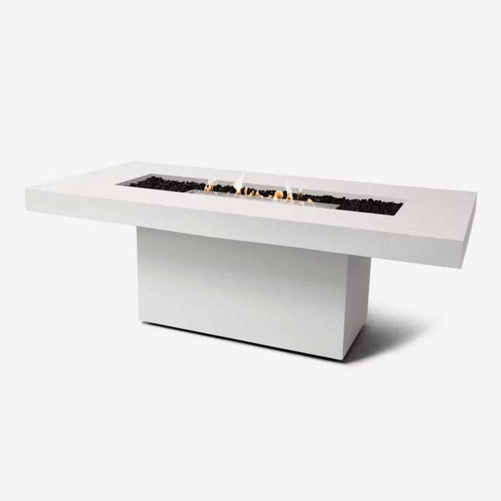 EcoSmart Fire Gin 90 Dining Fire Pit Table - Ethanol Fuel