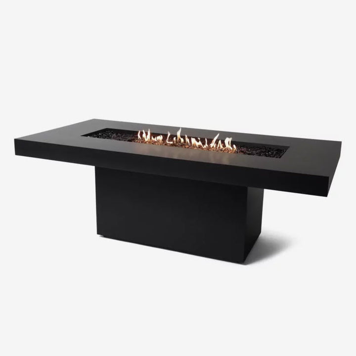 EcoSmart Fire Gin 90 Dining Fire Table - Outdoor Propane/Natural Gas Model