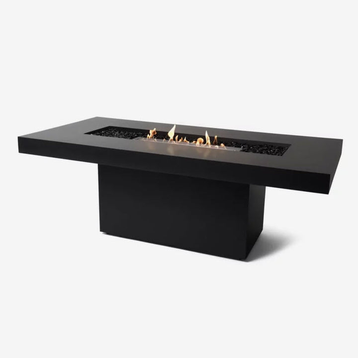 EcoSmart Fire Gin 90 Dining Fire Pit Table - Ethanol Fuel